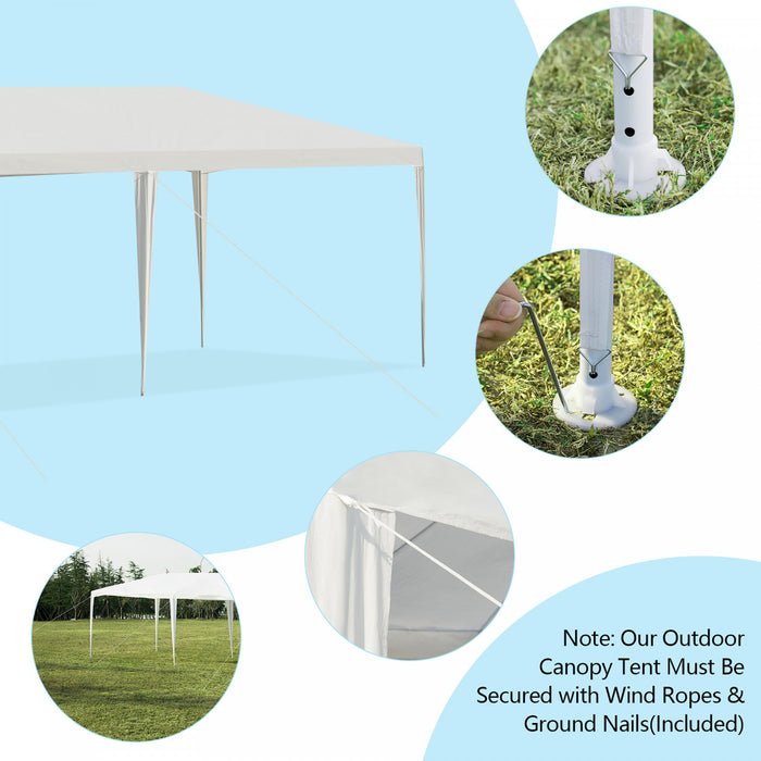 Costway 10'x20'canopy Party Wedding Tent Heavy Duty Gazebo Pavilion Cater Event Outdoor