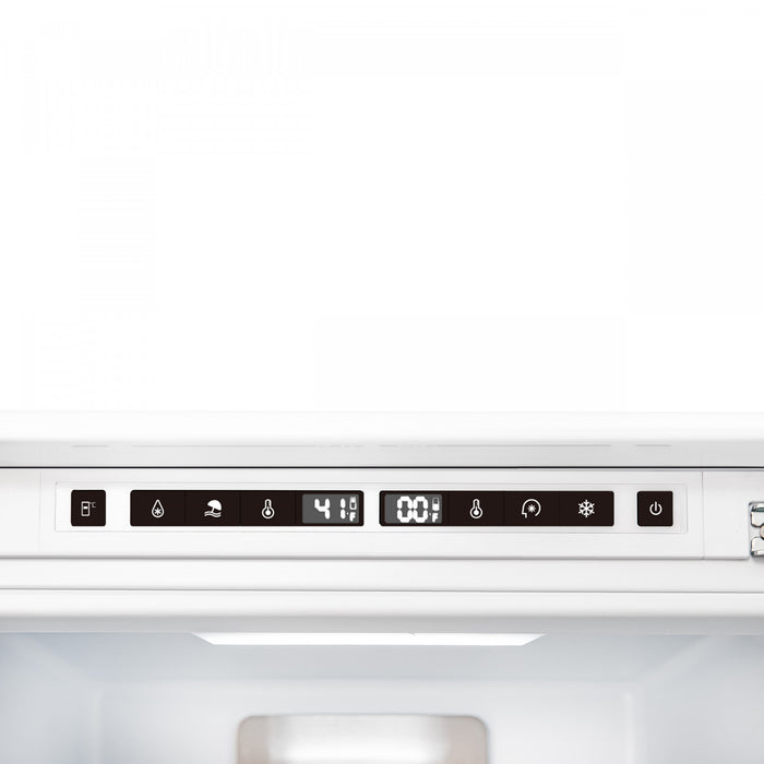 Forno Rivestito 22 Inch Panel Ready Bottom Freezer Refrigerator, 8.6 cu.ft. - FFRBI1798-21