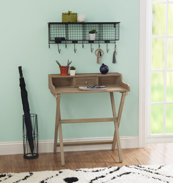 Coy Folding Desk - Grey