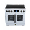 Forno Maximus 36 Inch Induction Range White, 5.36 cu.ft - FFSIN0932-36WHT Electric Range | Cuisiniere a induction Maximus 36 pouces blanche, 5,36 pi³ - FFSIN0932-36WHT