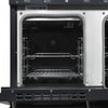 Forno Antico 48" Dual Fuel Gas Range, Black, 5.5 cu.ft. Double Ovens - FFSGS6113-48BLK | Cuisiniere a double combustible Antico de 48 pouces , noire, 5,5 pi³ four double - FFSGS6113-48BLK