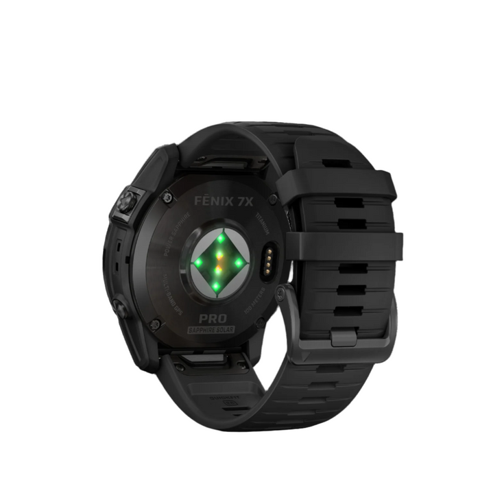 Garmin Fenix® 7x Pro Gps Smartwatch - Health Monitoring With Solar Charging, 51mm - Carbon Gray