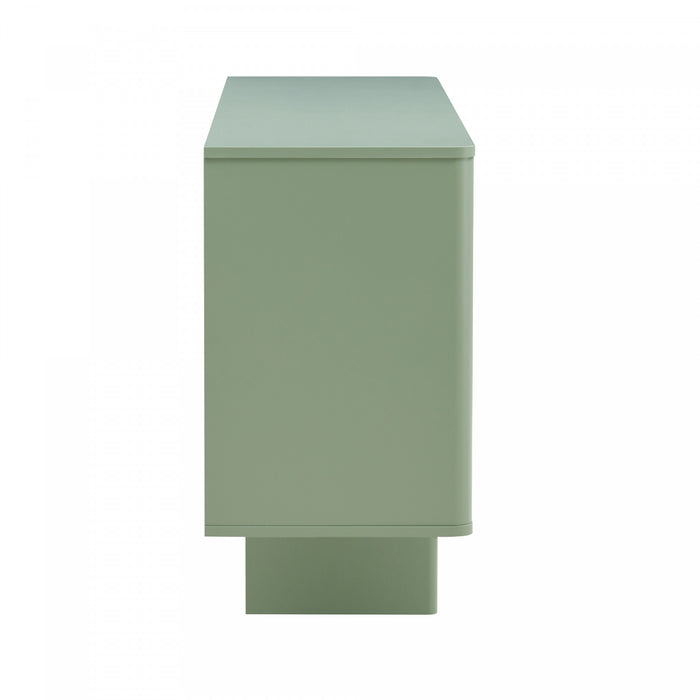 Ella Modern 71\" Sideboard in Sage Green