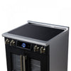 Forno Maximus 30 Inch Induction Range Black, 4.32 cu.ft - FFSIN0932-30BLK Electric Range | Cuisiniere a induction Maximus 30 pouces, noire, 4,32 pi³ - FFSIN0932-30BLK