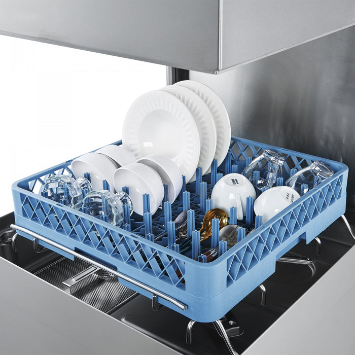 FORNO Commerciale Hood Dishwasher, 26L Tank Capacity, 3 Different Wash Cycles - FCMDW0031