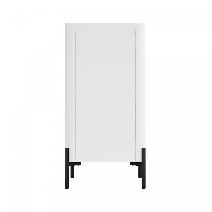 Abbey Modern 32\" Accent Cabinet in White