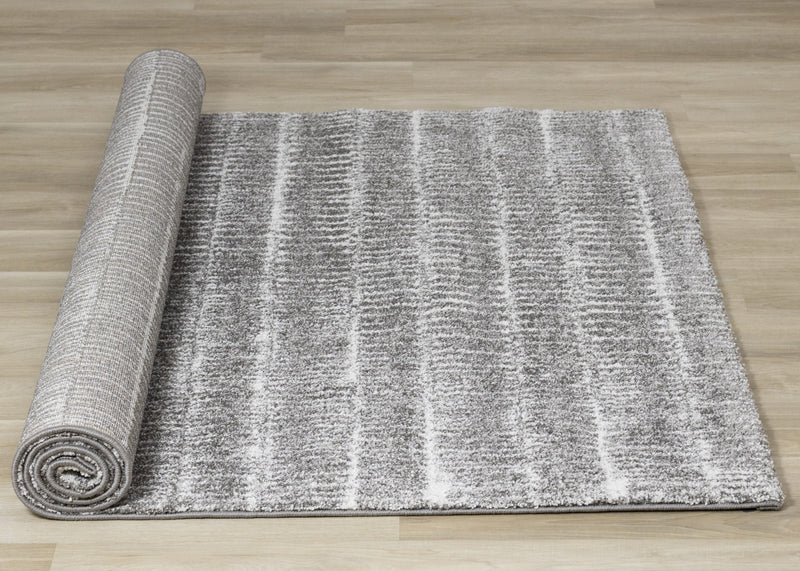 Soft Striped Rows Area Rug - 7'10\" x 10'10\"