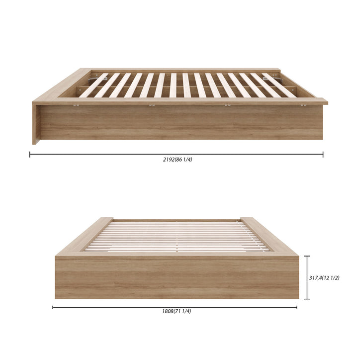 James Platform Bed Queen Bed