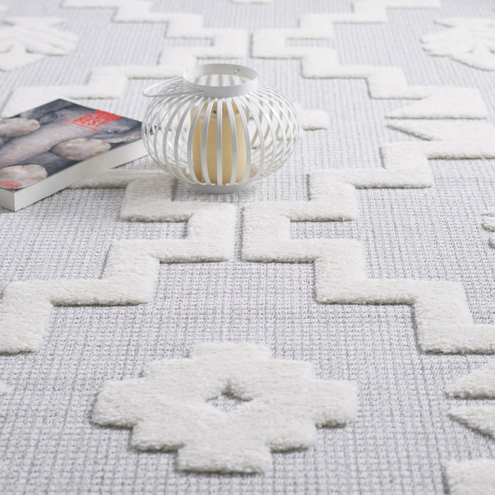 Quinto Tres Moroccan Shag Area Rug - 2'7\" x 8'