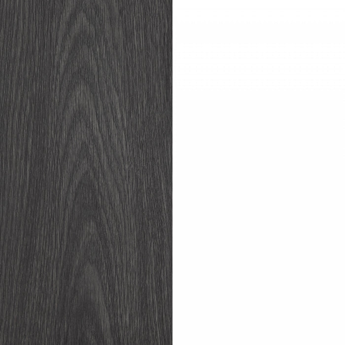 Myro Kitchen Island with Storage Gray Oak and White - South Shore Kitchen Storage