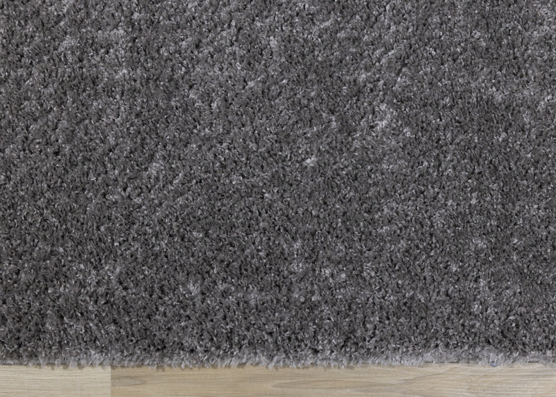 Taylor Dark Grey Comfort Shag Rug, 6'7\" x 9'6\" Indoor Area Rug