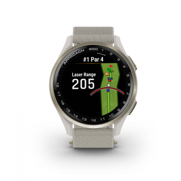 Garmin Approach S50 Amoled Golf Smartwatch - Gps, 43,000 Preloaded Courses 