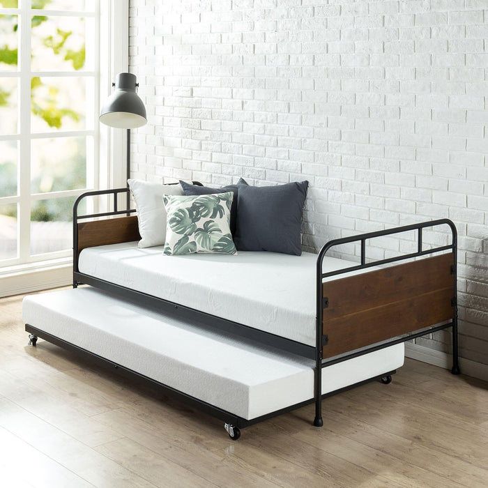 Eli Twin Day Bed Set with Trundle