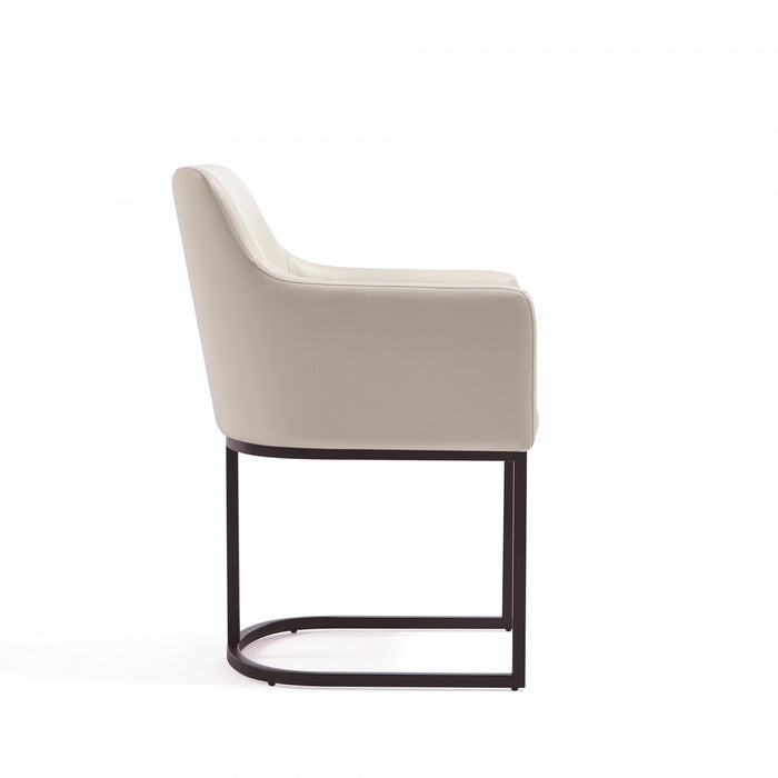 Serena Modern 6-Piece Dining Set in Ivory Dining Chair