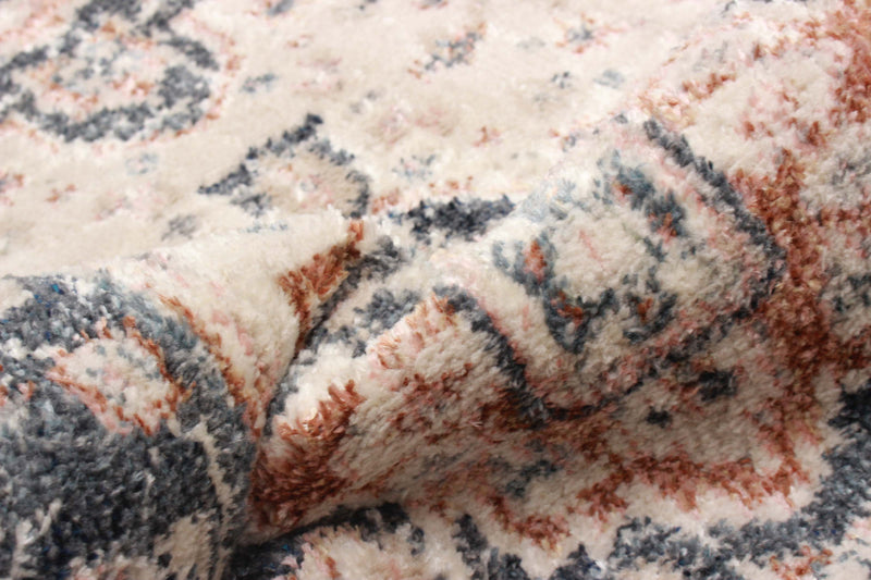 Heriza Ivory Runner Area Rug - 2'8\" X 8'2\"  