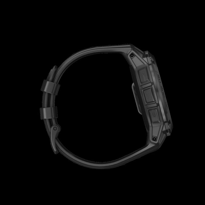 Garmin Instinct 3 50mm - Solar Tactical, Black, Gps, Led Flashlight, Mil-std-810, Unlimited Battery