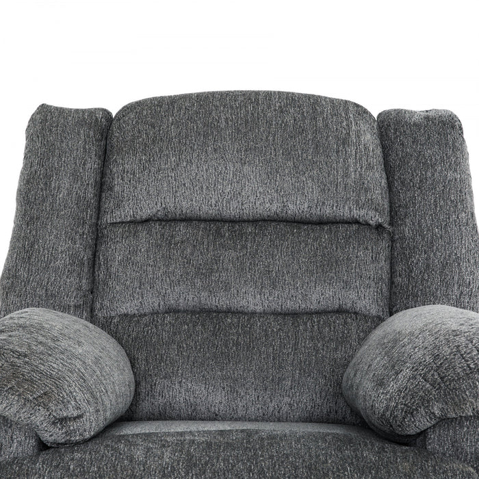 Weston 35 in. Upholstered Power Recliner Chair - Grey