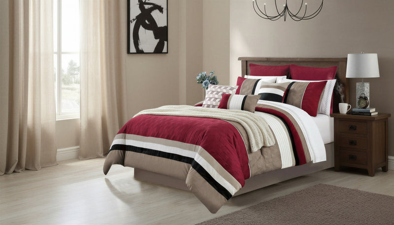 Madison 7-Piece Queen Comforter Set