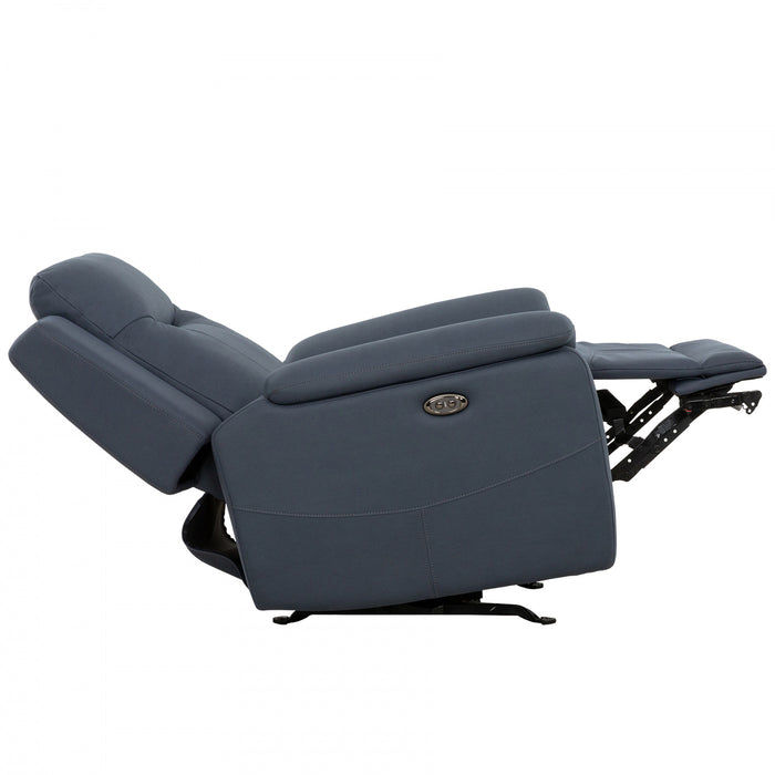 Sutton 42 in. Upholstered Power Rocker Recliner - Blue