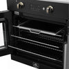 Forno Asti 30" French Door Electric Wall Oven, Black, 3.68 cu. ft. - FBOEL1333-30BLK | Four mural electrique a porte francaise Asti 30 po, noir, 3,68 pi³ - FBOEL1333-30BLK