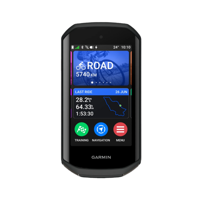 Garmin Edge 1050 Premium Cycling Computer - Vivid Color Touchscreen Display, Built-in Speaker, Advanced Training And Group Ride Features, Road Hazard Alerts