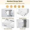 Solstice 60 Inch Single Sink Bathroom Vanity with Soft-Close Doors and Drawer, White | Solstice Meuble-Lavabo Simple 60 po avec Portes et Tiroir a Fermeture Amortie, Blanc