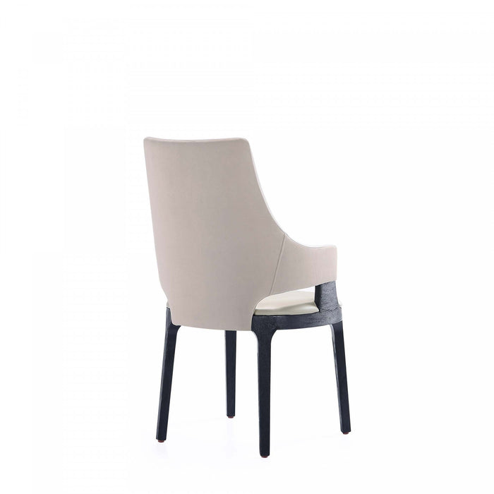 Kara Modern 8-Piece Dining Chair Set in Light Gray