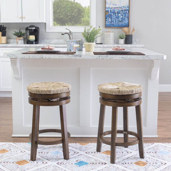 Morgan Counter-Height Stool - Walnut