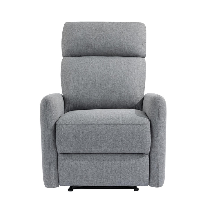 DHP Kai Linen Power Recliner Accent Chair with Massage and Heat - Dark Grey