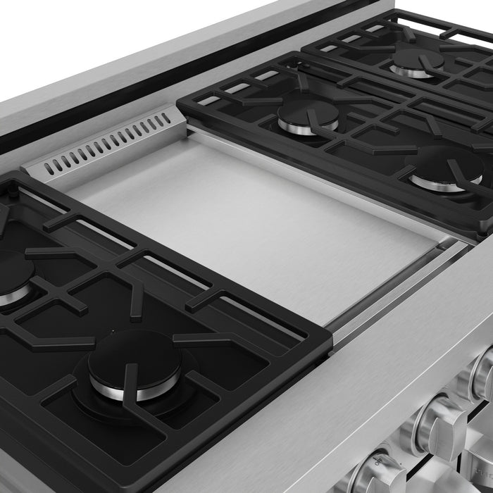 Gordon Ramsay Collection by Thor Kitchen 48\" Freestanding Professional Gas Range - RSG48E