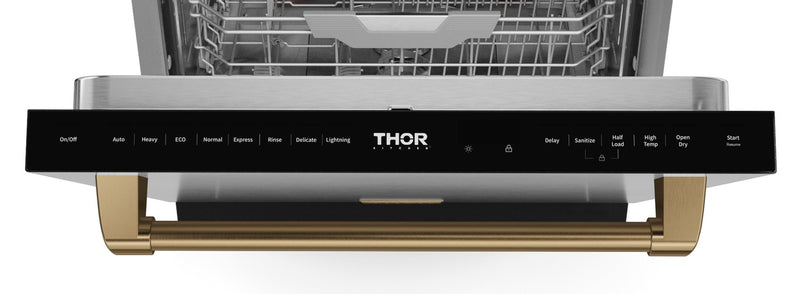 Gordon Ramsay Collection by Thor Kitchen 24\" Top-Control Dishwasher - DW24X8BA99-BRZ