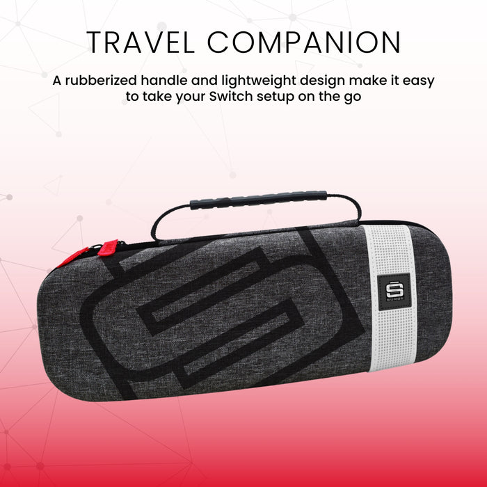 Surge Nintendo Switch OLED System Dark Grey Case