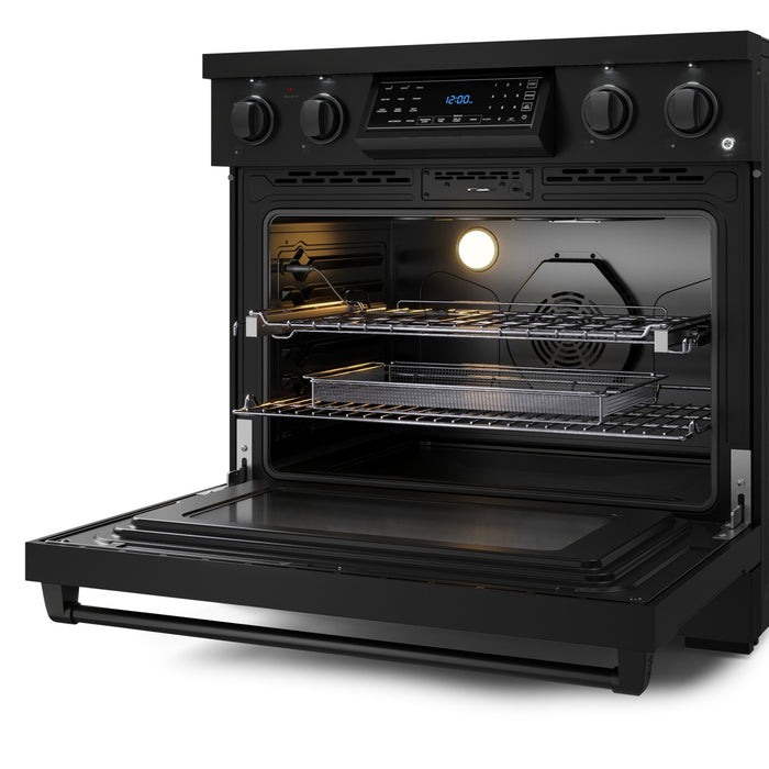 Gordon Ramsay Collection by Thor Kitchen 36\" Freestanding Professional Electric Range with Tilt Panel Touch Control - RSE36B