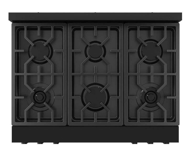 Gordon Ramsay Collection by Thor Kitchen 36\" Freestanding Professional Gas Range with Tilt Panel Touch Control - RSG36B