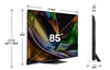 Hisense 85" RGB Mini-LED Smart Google TV (85UR8SG) – 2026 Model  | Téléviseur intelligent Hisense de 85 po avec technologie RGB Mini DEL et Google TV (85UR8SG) - modèle 2026
