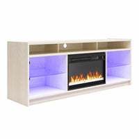 Ameriwood Home Luna Electric Fireplace TV Stand for TVs up to 65