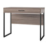 Dorel Home Mixed Material Writing Desk - Distressed Grey Oak