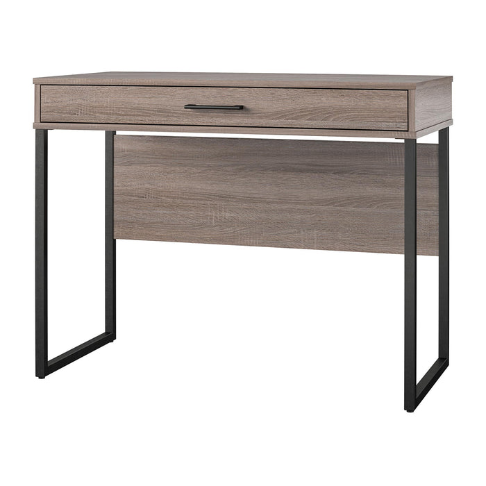 Dorel Home Mixed Material Writing Desk - Distressed Grey Oak
