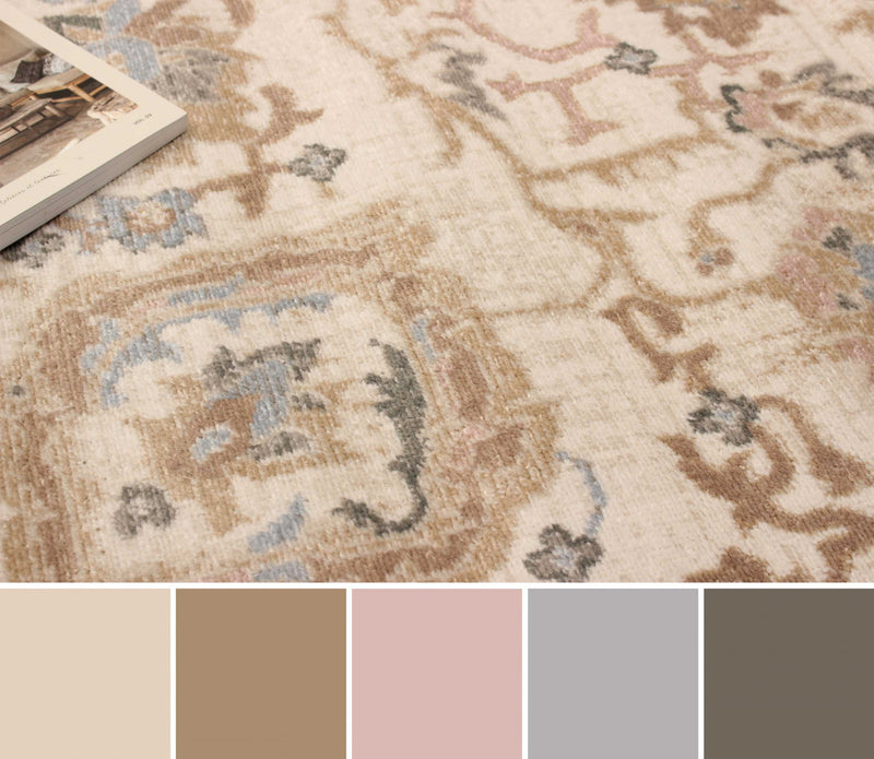 Tuscany Ivory Area Rug - 5'0\" X 8'0\" 