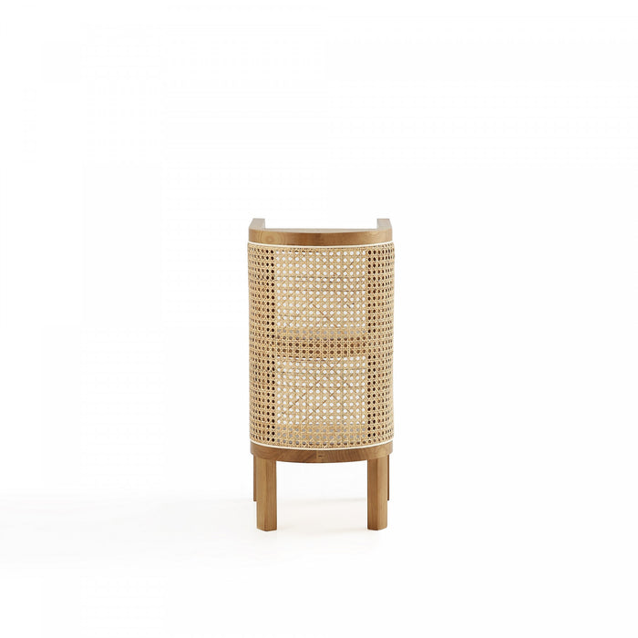 Versailles Industry Chic End Table in Natural - Set of 2
