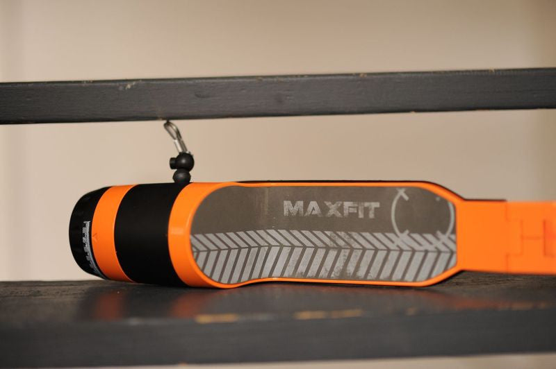 Maxpro Fitness Portable Smart Cable Home Gym - All-in-one Exercise Machine W/bluetooth - Build, Burn & Tone. Strength, Hiit, Plyo - Orange