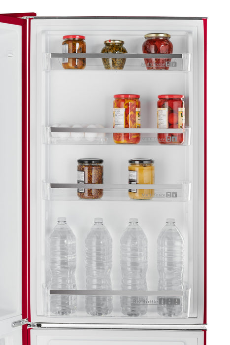 iio 11 Cu. Ft. Bottom-Freezer Retro Refrigerator - ALBR1372R-R
