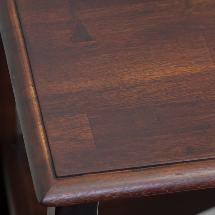 Veromca Chairside Wood Table With Storage And Shelf - Walnut Brown