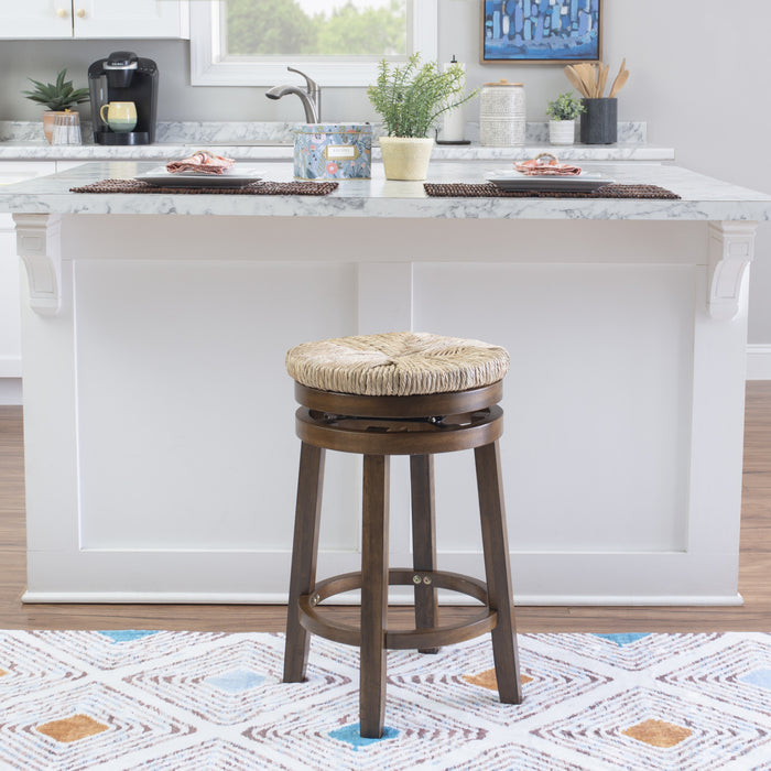 Morgan Counter-Height Stool - Walnut