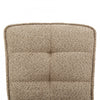 Elowen Taupe Upholstered Swivel Dining Chair (Set of 2) | Chaise de salle a manger pivotante Elowen rembourree taupe (ens. de 2)