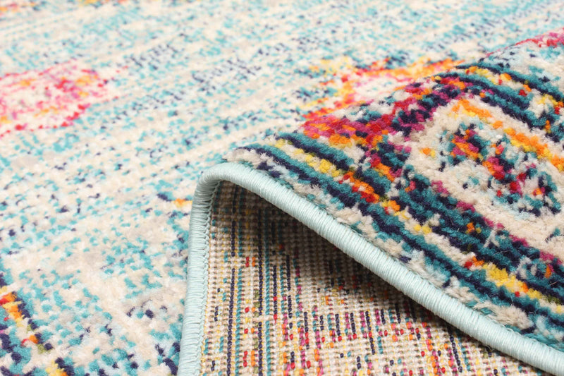 Lotus Blue Rug 2'8\" x 8'2\"