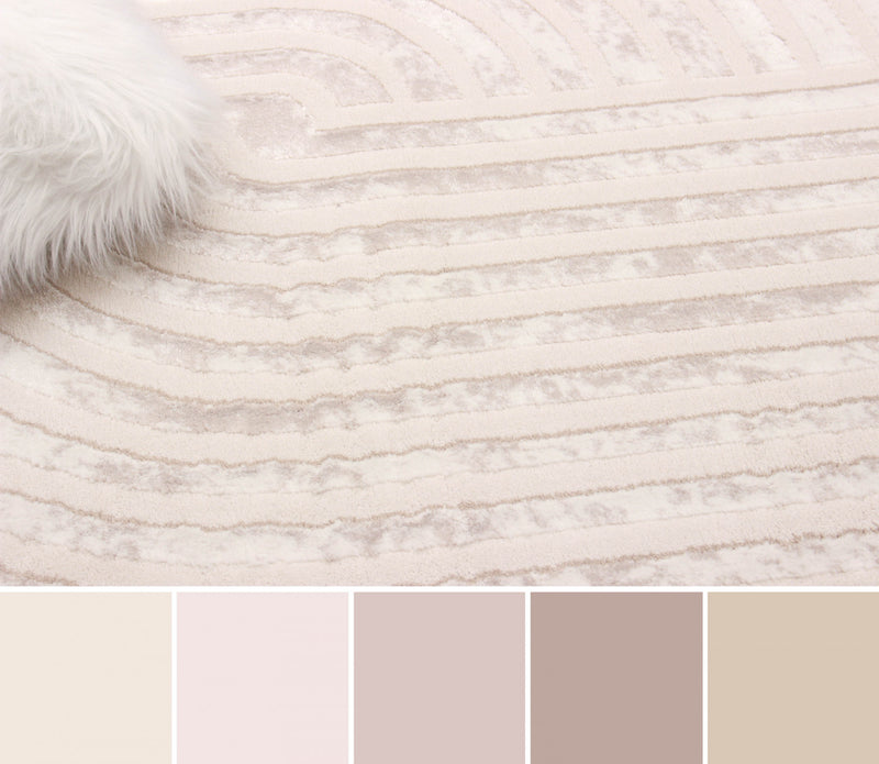 Brie Ivory Area Rug - 5'0\" X 8'0\"  