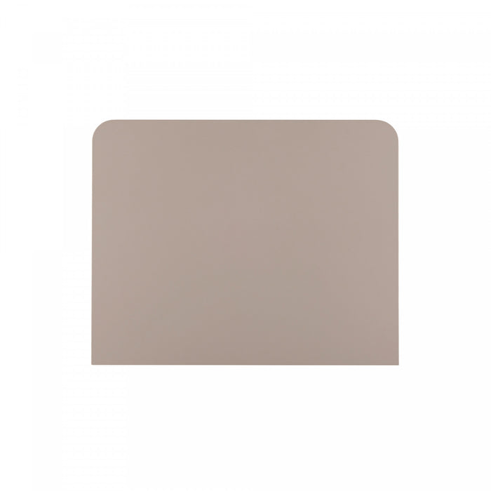 Ella Modern 20\" Nightstand in Mocha (1-Drawer) - Set of 2