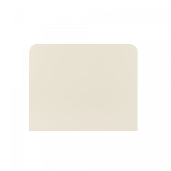 Ella Modern 20\" Nightstand in Cream (1-Drawer) - Set of 2