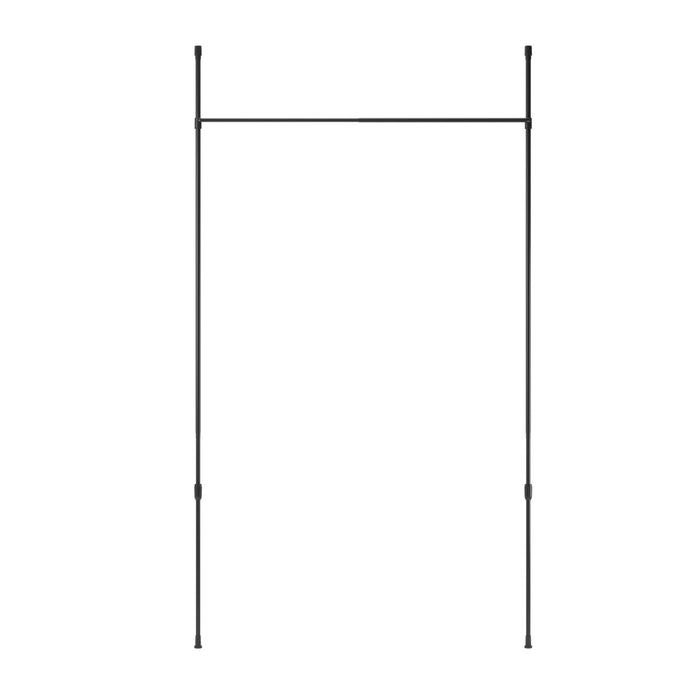 Umbra Anywhere Matte Black Expandable Curtain Rod and Room Divider - 36\"-66\" 